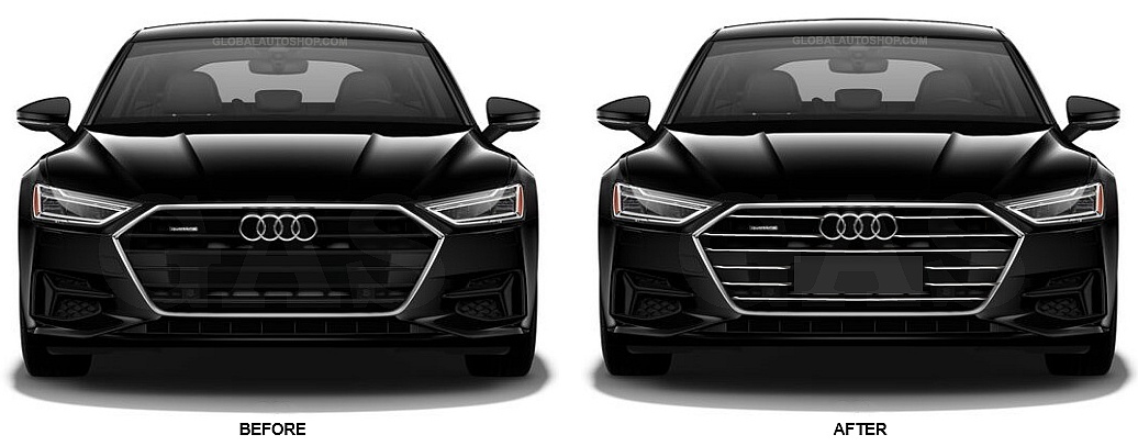 thumbnail interactive-video image 1 of Chrome Front Grille Hood LED Emblem Badge For Audi A1 A3 A4 A5 A6 A7 Q3 Q5 Q7 1 of 3