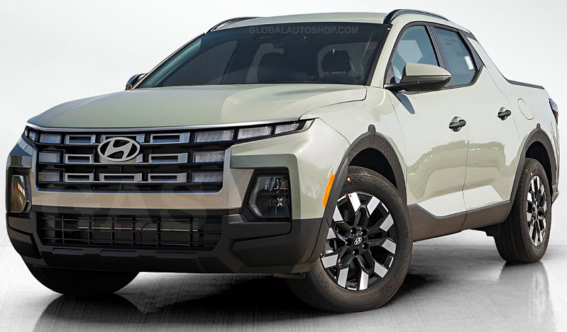 Hyundai Santa Cruz Chrome Grill, Custom Grille, Grill inserts, Chrome ...