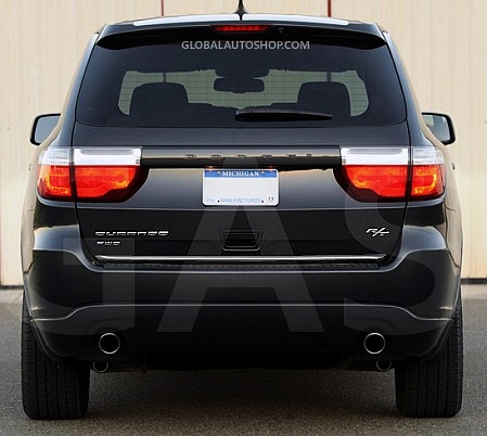 Dodge Durango 1998-2026 Rear Chrome Trunk Lid Trim Chrome Tailgate