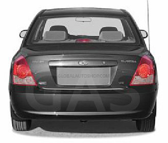 thumbnail image 2 of AMPLETHINK Chrome Hood Molding For 2001-2006 Hyundai Elantra Sedan – Replaces 863502D510 2 of 6