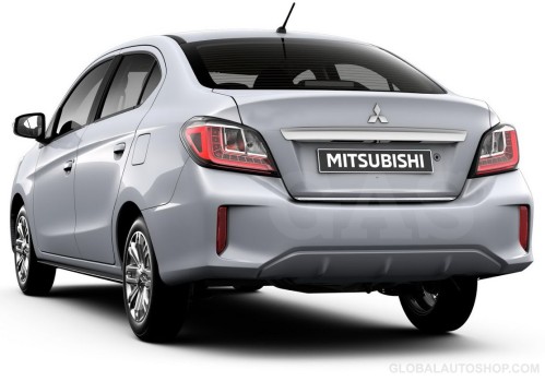 Mitsubishi Mirage Rear Chrome Trunk Lid Trim, Chrome Tailgate Trim